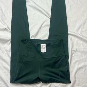 girlfriend collective Forest Green Leggings